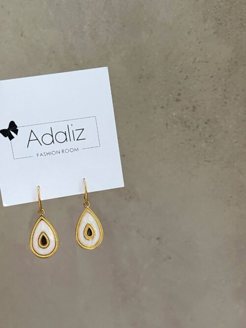 Edith enamel pendant earrings (2)