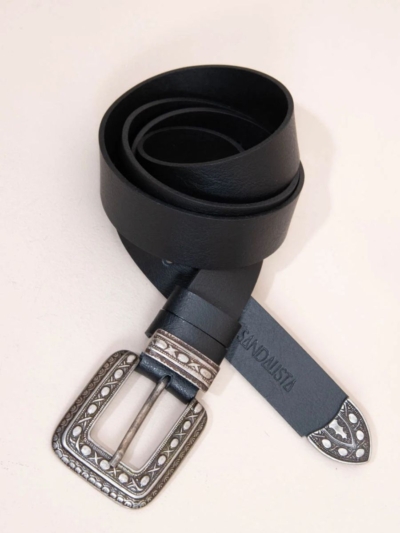 Ex Noir Dargent δερμάτινη ζώνη