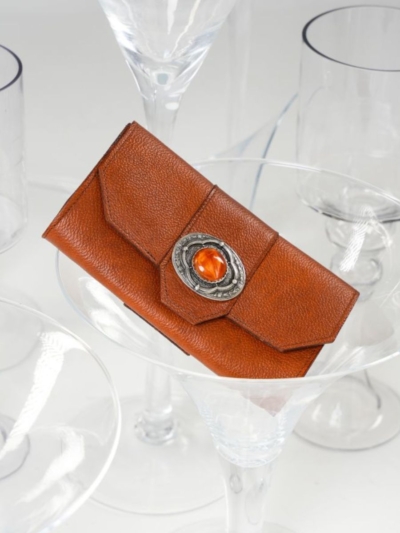 Calliope δερμάτινο πορτοφόλι