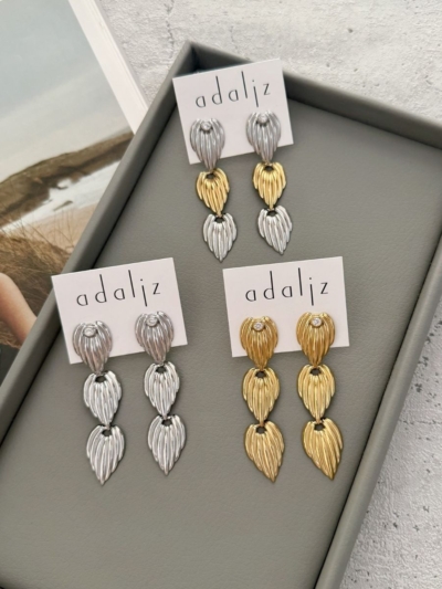 Scarlette κρεμαστά σκουλαρίκια ατσάλι