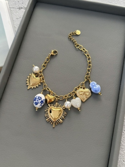 Elvira βραχιόλι ατσάλι