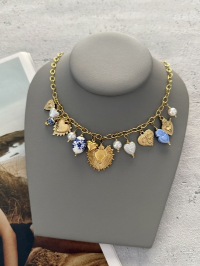 Elvira κολιέ ατσάλι