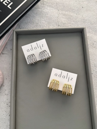 Adeline κρίκοι ατσάλι