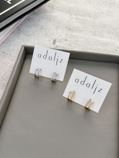 Mirel καρφωτά σκουλαρίκια ατσάλι