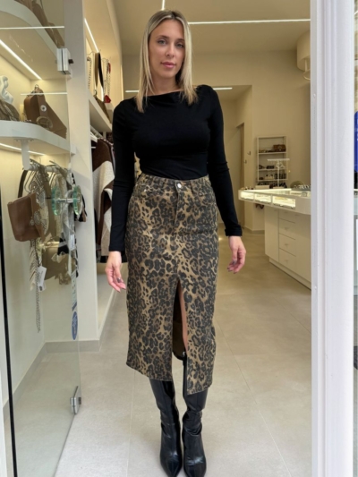 Φούστα Leopard Chic