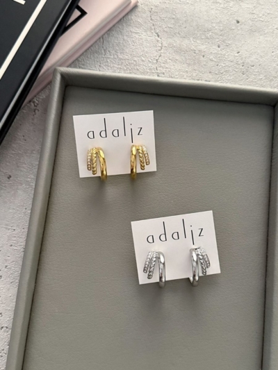 Eclipse τριπλά κρικάκια ατσάλι