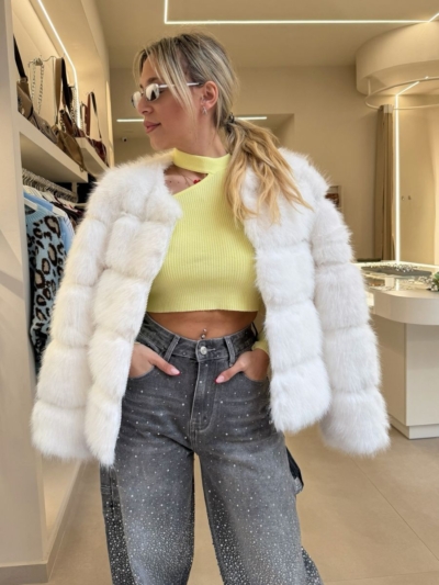 Snow white οικολογική γούνα