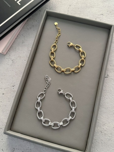 Bond βραχιόλι ατσάλι