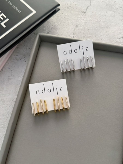 Celeste σκουλαρίκια ατσάλι