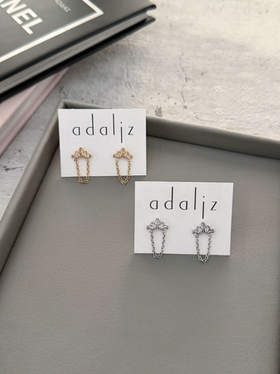 Naya chain σκουλαρίκια ατσάλι