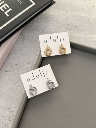 Nola σκουλαρίκια ατσάλι