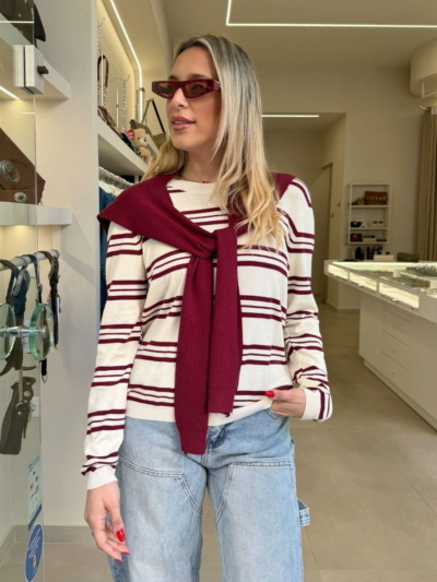 Moira ριγέ μπλούζα