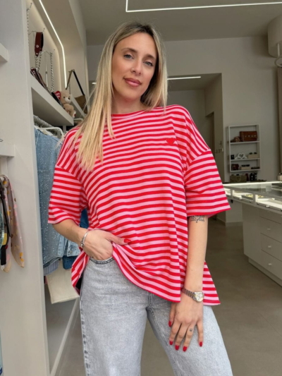 Love stripes t-shirt
